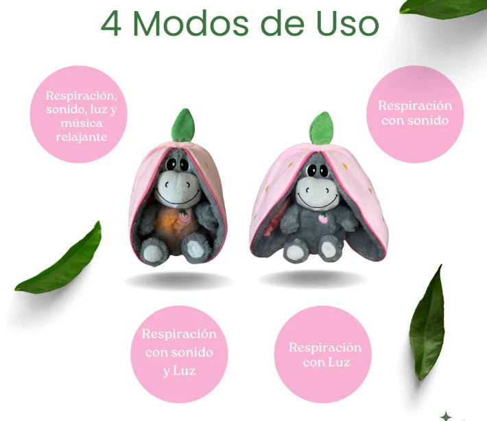 Donket fruit el burrito que respira tiene luz y musica
